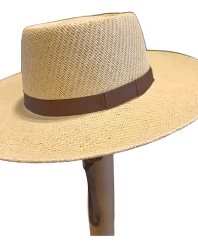 Sombrero Pampa Lagomarsino Fortaleza Rafia Italiana Ala 9