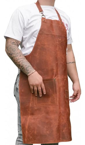 Delantal De Cuero 100% Vacuno Mission Unisex