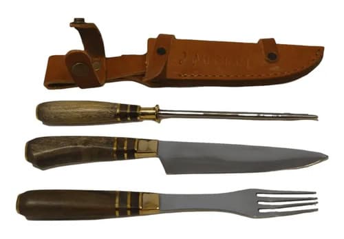 Cuchillo Artesanal Mission Juego Camp Triple C/ Chaira 0812