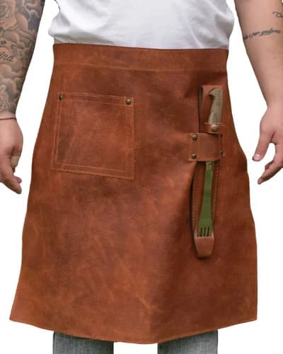 Faldon De Cuero 100% Vacuno Mission Unisex