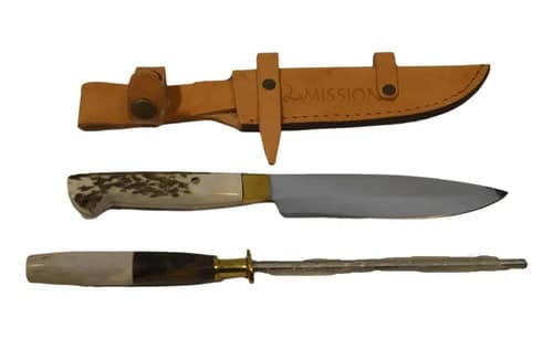 Cuchillo Artesanal Mission P3 Asta De Ciervo C/ Chaira 0139